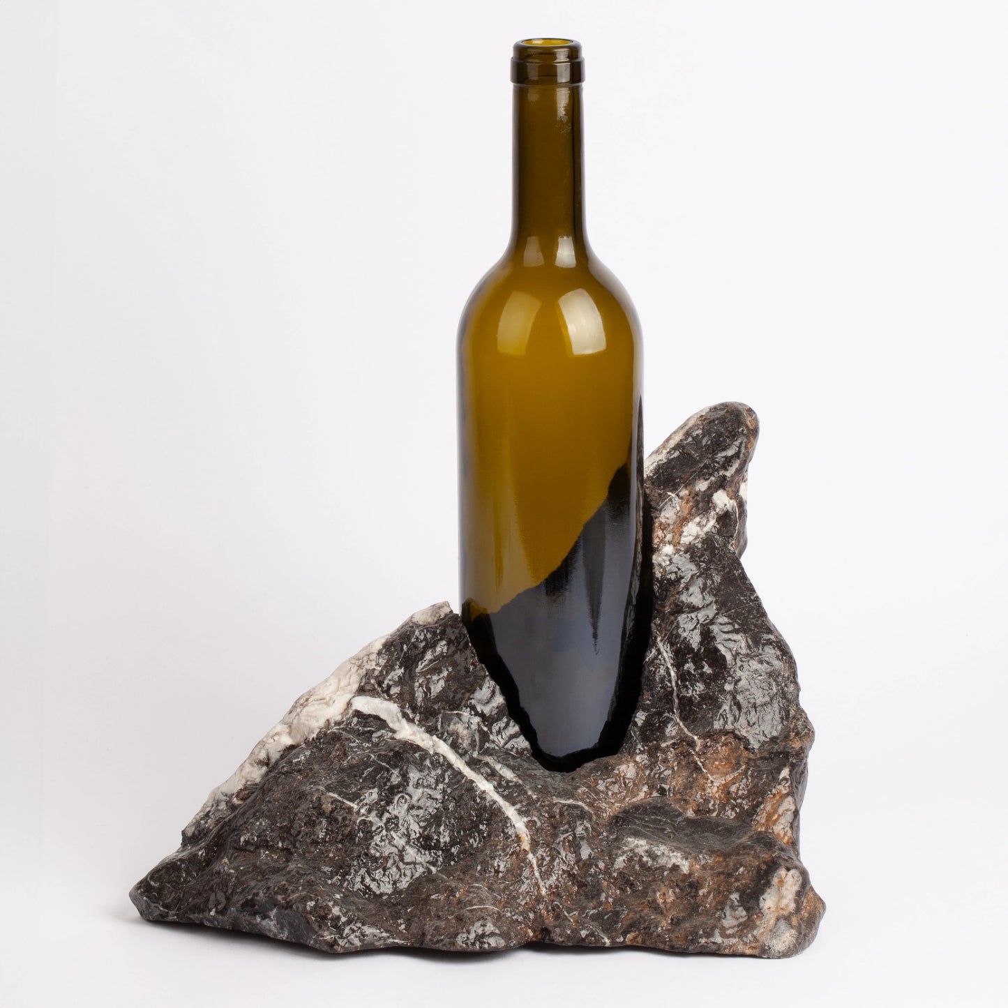 Unique Marble Wine Bottle Holder / Stone Wine Bottle Holder / Stone Wine Holder / Marble Wine Bottle Holder / Wine Holder / Wine Rack