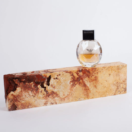 Travertine Rectangle, Marble Rectangle, Travertine Ornament, Marble Ornament, Travertine Display, Primitive Decoration, Marble Display Piece