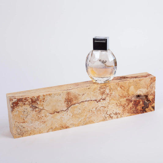 Travertine Rectangle, Marble Rectangle, Travertine Ornament, Marble Ornament, Travertine Display, Primitive Decoration, Marble Display Piece