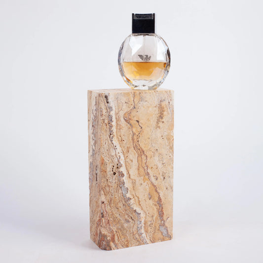 Travertine Rectangle, Marble Rectangle, Travertine Ornament, Marble Ornament, Travertine Display, Primitive Decoration, Marble Display Piece